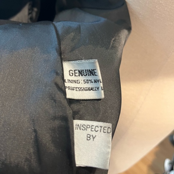 Vintage leather coat - Picture 7 of 8